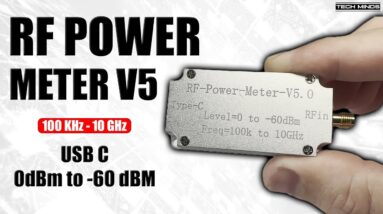 100 KHz - 10 GHz USB RF Power Meter V5