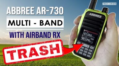 ABBREE AR-730 136 - 520MHz Handheld Transceiver