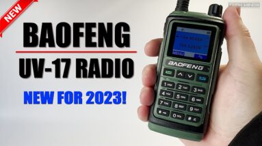 BAOFENG UV-17 Dual band Handheld Transceiver UV5R Upgrade For 2023!