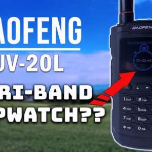 Baofeng UV-20L Tri-Band Handheld Ham Radio - With Stopwatch?