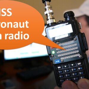 Baofeng UV-5r listening to an ISS astronaut