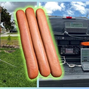 Cook Hotdogs With A Radio?  6 Meter RF Exposure Test