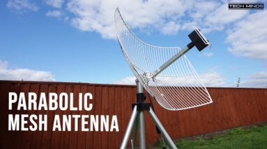 Exploring the Nooelec 21dBi Satellite Mesh Antenna