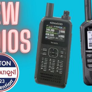 Hamvention 2023: New Radios!  ICOM ID-50, Kenwood TH-D75 & MORE!