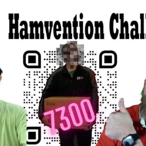 He Won An ICOM IC-7300 - Hamvention Challenge