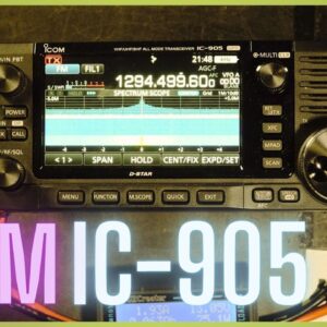 I Have An ICOM IC-905!