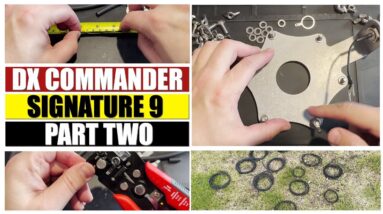DX Commander Signature 9 - Preparing Radials & Elements Plus Ground & Driven Plates Part 2