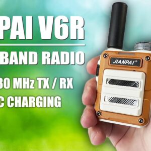JIANPAI V6R - 16 Channel USB Charging Mini Portable Two-way Radio