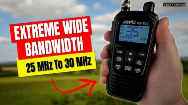 JOPIX CB-514 Extreme Wide Bandwidth AM/FM 11/12M Handheld Transceiver