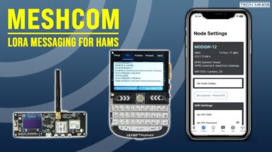 MeshCom LORA Messaging For Ham Radio Users