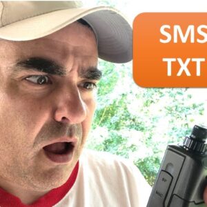 Sending SMS text message with ham radio