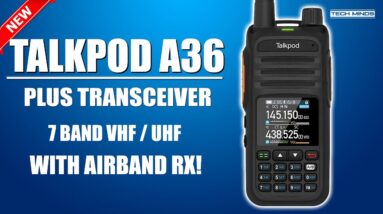 Talkpod A36 Plus 7 Band Handheld Transceiver