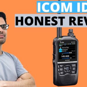 THE BEST ICOM HT! Icom ID-52A Honest Review!