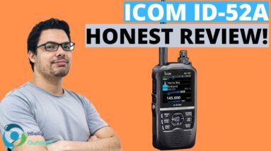 THE BEST ICOM HT! Icom ID-52A Honest Review!