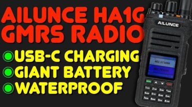 Ailunce HA1G GMRS Radio - HA1G GMRS Walkie Talkie Review, Power Test & Problems With This GMRS Radio