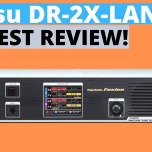BEST PREMIUM HAM RADIO REPEATER! Yaesu DR-2X-LAN Honest Review!