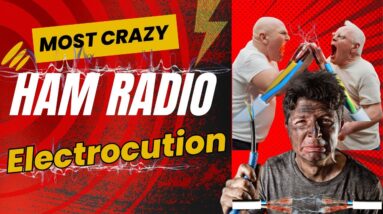 Crazy Ham Radio | Old Man On Ham Radio | Electrocution