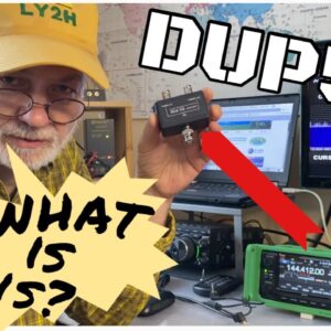 DUP50 for IC-705 review test and duplexer vs diplexer discussion.