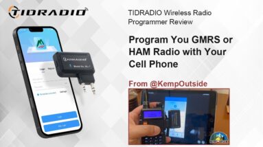 TIDRADIO Wireless Radio Programmer Review | Program You GMRS or HAM Radio with Your Cell Phone