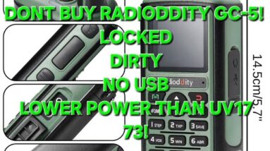 RADIODDITY GC-5 REVIEW...DONT BUY THIS RADIO!!!December 9, 2023