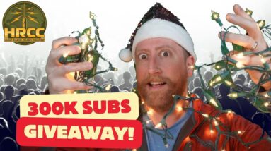 SIXTH ANUAL! Christmas Light Antenna Live Stream + 300k Subs Giveaway!