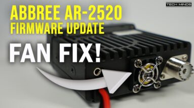 Abbree AR-2520 Firmware Update & FAN FIX!