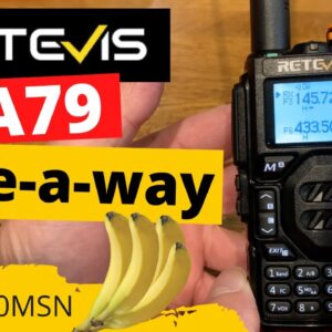 Retevis RA79  Giveaway & Review