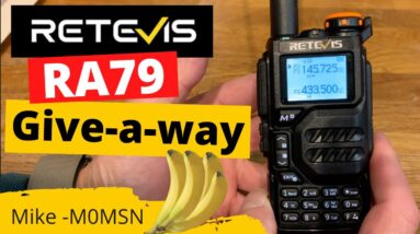 Retevis RA79  Giveaway & Review