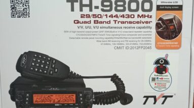 Review of the TYT TH-9800 Quad-Band Transceiver