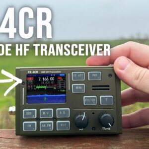 FX-4CR All Mode HF  Portable Transceiver With Bluetooth & 20 Watts RF Power