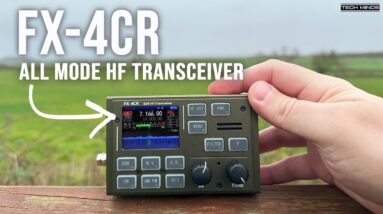 FX-4CR All Mode HF  Portable Transceiver With Bluetooth & 20 Watts RF Power