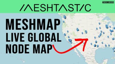 A New Live Global Meshtastic Node Map - Meshmap.net