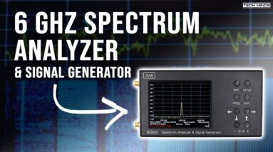 6 GHz Spectrum Analyzer & Signal Generator - Test Your Radio Components Now! SA6