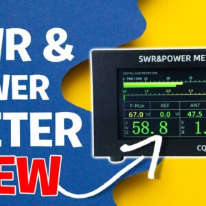 High Power 200 Watts Digital SWR & Power Meter 1.8 - 54 MHz