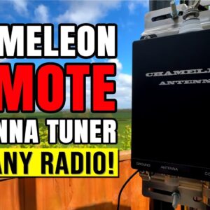 Chameleon CHA URT1 Remote HF Antenna Tuner For ANY Radio