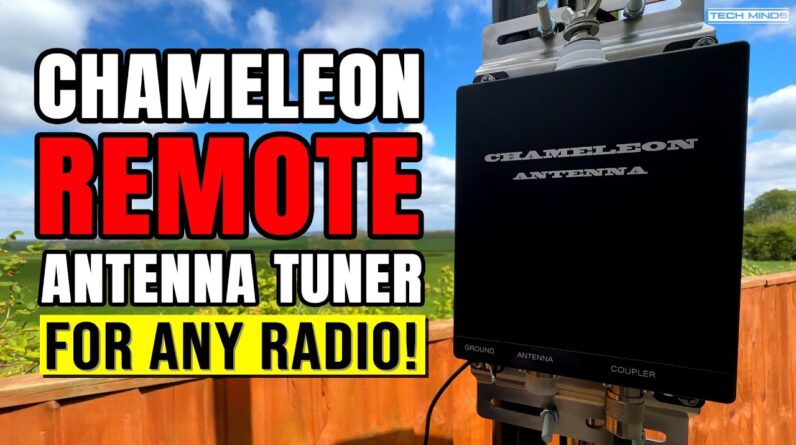 Chameleon CHA URT1 Remote HF Antenna Tuner For ANY Radio