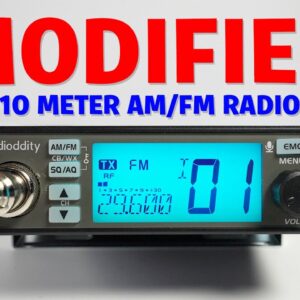 I Converted This Cool Looking Radio To 10 Meters - Radioddity CB-500