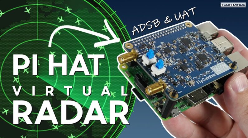 Easily Create Your Own Aircraft Virtual Radar Using The NooElec FlyCatcher Pi Hat