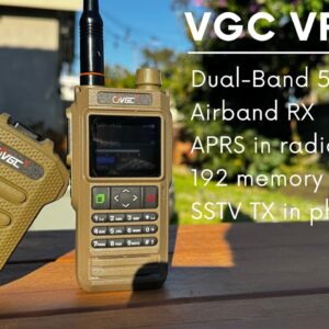 Best Mid-Priced Ham Radio Handheld? VGC VR-N76 (APRS & SSTV!)