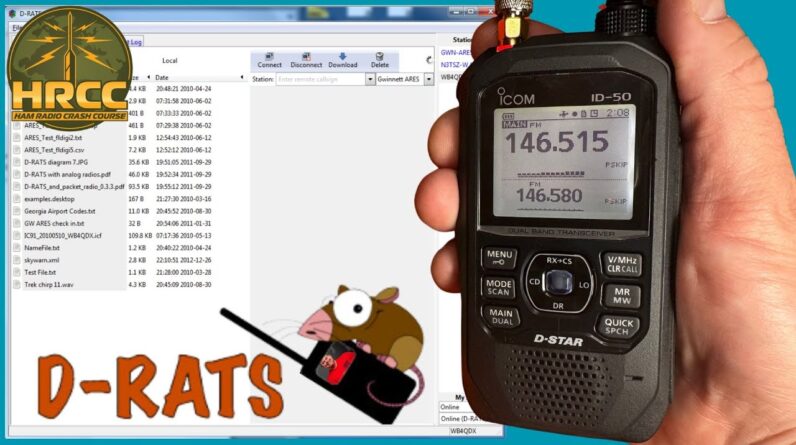 The Return of D-RATS Emergency Communication for ICOM Ham Radios