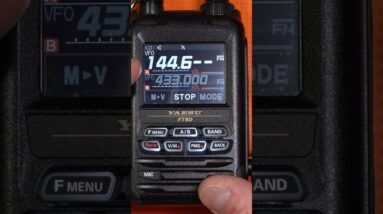 Did Yaesu just fix frequency scanning? #hamradio #yaesu