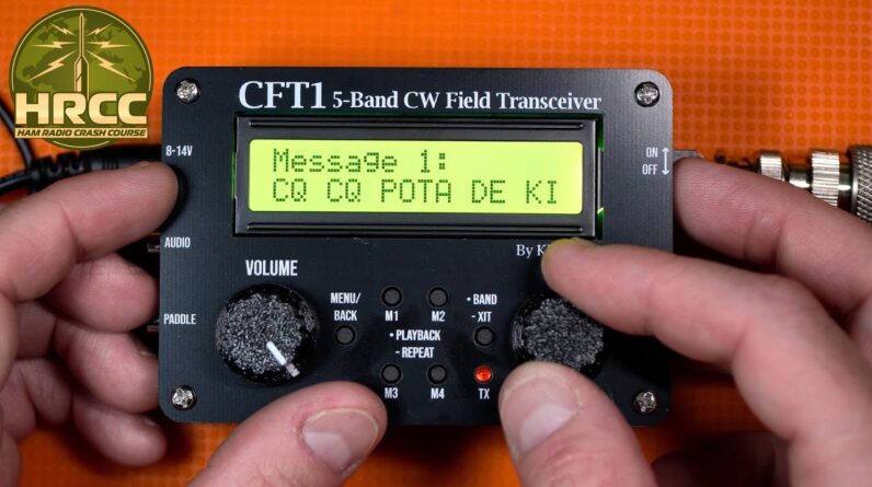 CFT1 Five Band Radio - Morse Code Simplified