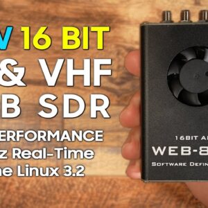 WEB-888 A New High Performance Web SDR With HF & VHF