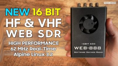 WEB-888 A New High Performance Web SDR With HF & VHF