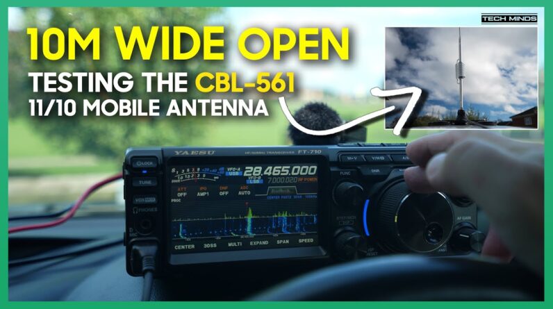 A New 10M Mobile Antenna - Radioddity CBL-561