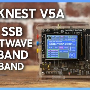 GeekNest V5A HF/SSB/SHORTWAVE/AIRBAND & FM Broadcast Radio Receiver