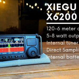 New Xiegu X6200 Ultra Portable QRP Ham Radio!