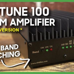 Neptune 100 Watt HF Amplifier From 60dBm - Review & On Air Test with Hermes Lite 2 SDR