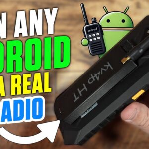 Turn ANY Android Into A REAL VHF Two Way Radio Transceiver